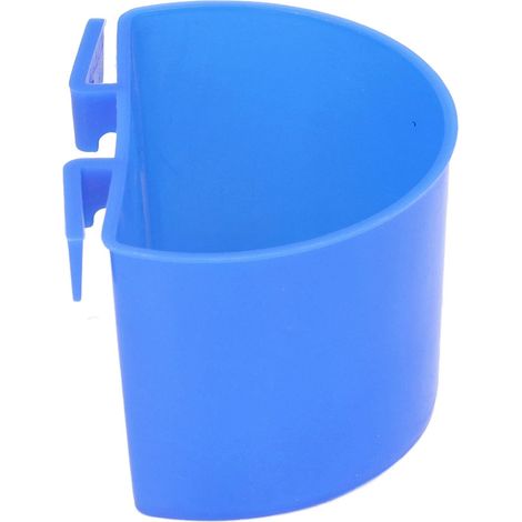 Ciotola per cibo per uccelli – in plastica – grande – aperta – per piccioni – resistente