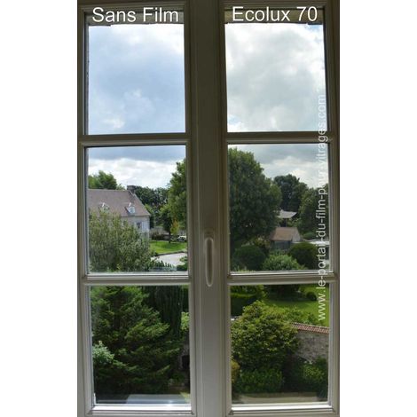 Film pour vitrages : Ecolux 70 -10m x 1m47 (1/3)