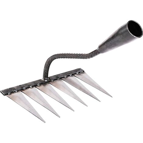 Rteau de jardin rteau planter 6 dents (1/5)