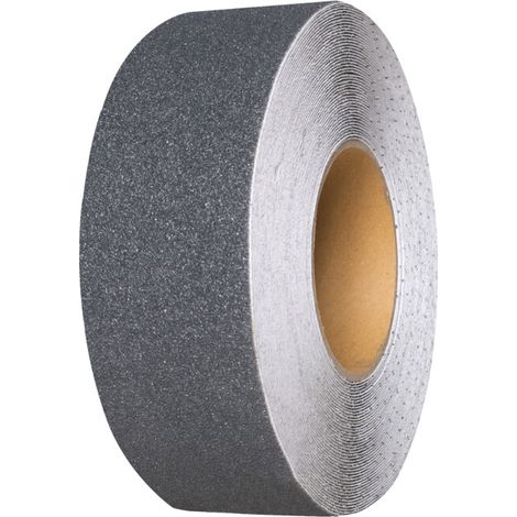 Moravia Revêtement antidérapant gris autocollant en rouleau 50 mm × 18,3 m (1/3)