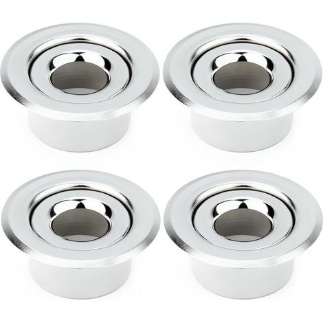 Roseta de rociador empotrada IPS de 4 piezas y 1/2", para embellecedor de rociador contra incendios GO-457S