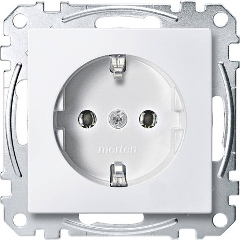 Merten Presa di corrente System M bianco polare MEG2301-0419 1 pz.