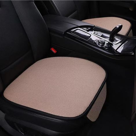 Juego de 2 cojines para asiento delantero de coche, cómodos y antideslizantes, suaves y cómodos