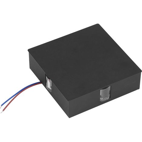 Luminaire Murale LED 12W Carrée en Croix pour Salon, Chambre, Couloir, Bar - Blanc Froid 85-265V