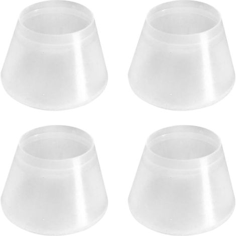 4X Antichoc Silicone Manchon D'ÉNergie Couverture de Raquette de Tennis PoignéE Embout de Protection Accessoires Pare-Chocs Anneau de PoignéE Raquette Sport Surgrip (1/4)