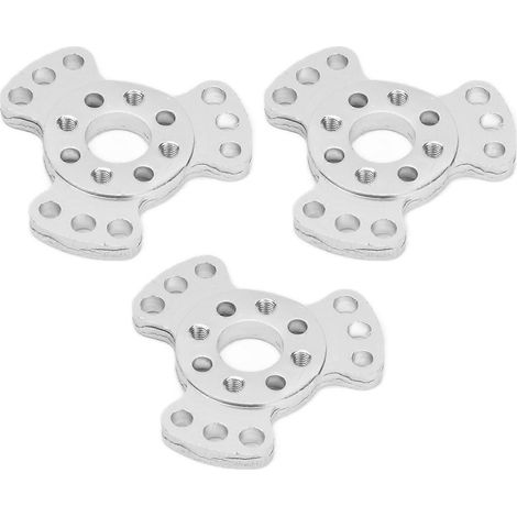 3-teiliges Radadapter-Set mit omnidirektionaler Naben-Distanzplatte für intelligente Roboter von Andymark (1/4)