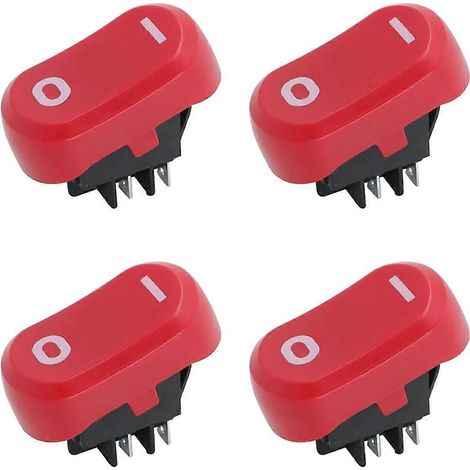 4pcs de remplacement Aspirateur Switches Switch Motor Power Supply Switch Aspirateur Accessoires (1/5)