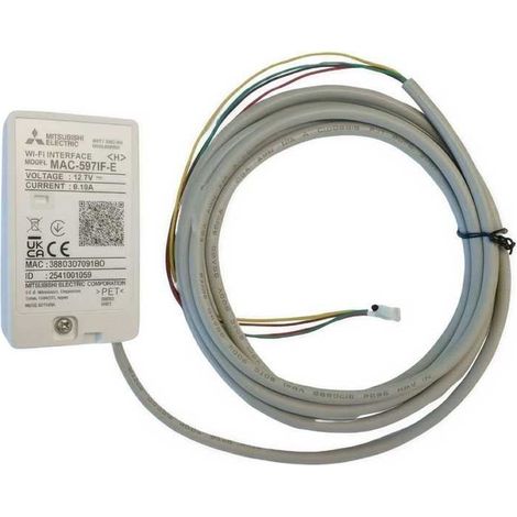 Appareil WiFi MAC-597IF-E pour climatiseurs Mitsubishi Electric série HR MTS 750844