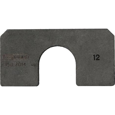 Contre-plaque 12, Ø80mm