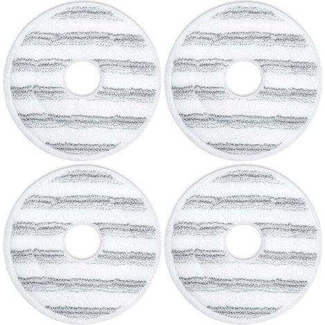 Lot de 4 pour recharge de vadrouille Vileda Spin and Clean, recharge lavable et réutilisable pour le remplacement de la tête de vadrouille Vileda Spin (1/4)