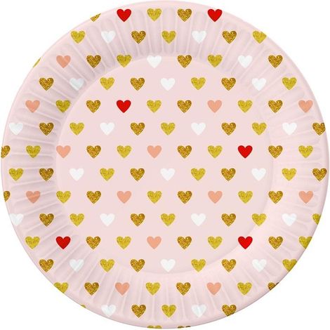 Piatti di carta da 18 cm, 6 pezzi