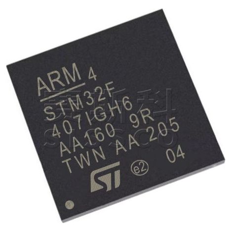 Composants électroniques STM32F407IGH6 et STM32F407IGT6 (lot de 5)