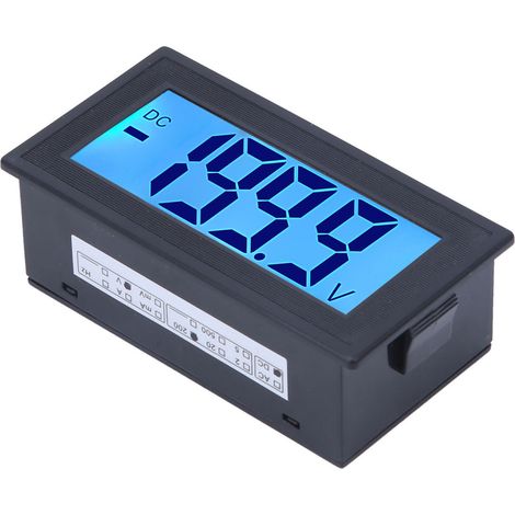 Voltmètre numérique CC YB5135DB, affichage LCD, alimentation CA 100-240 V, sortie CC 0-200 V (1/5)