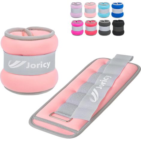Poids Cheville Poids de Poignet Poids pour Cheville 1 2 3 4 5 6 8 10 kg la Paire Poids Poignets pour Perte de Poids, Bracelets Lestés pour Exercice Marche Jogging Poids Musculation (1/5)