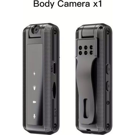 Mini caméra espion numérique portable, enregistreur vidéo discret, caméra de surveillance, pour réunions et utilisation mobile, enregistrement audio et vidéo rapide. (1/5)