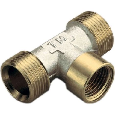 RACCORDO A TEE FEMMINA TIEMME G3/4" - 3/4 x 18