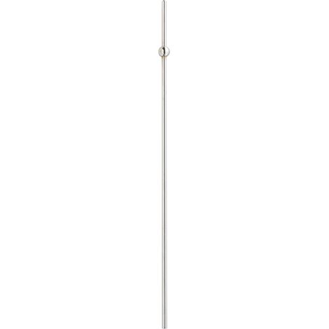 Traditional Bathroom Extended Horizontal Rod, 330mm x 5mm, Chrome