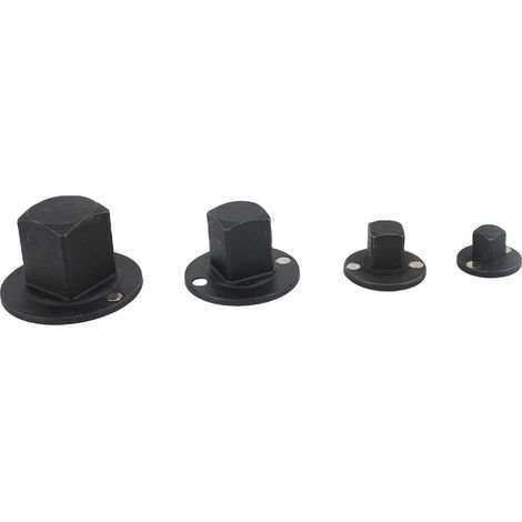 4 adaptateurs douilles profil bas – 1 vers 3/4in 3/4 1/2in 1/2 3/8in 3/8 1/4in, set fin entraînement (1/5)