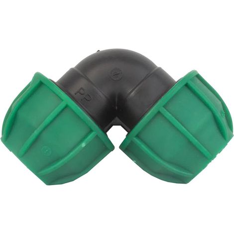 Xylem Codo 25 racor de compresión negro 25 mm (1/3)
