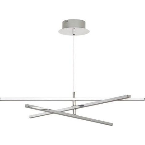 Suspension LED 18W chromée Ø60 4000K Meredith Rabalux