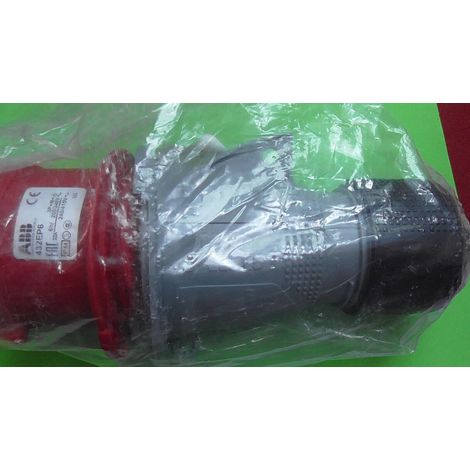 FICHE MALE pour PRISE INDUSTRIELLE 32A 3P+N+T ABB 432EP6