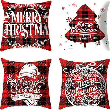 Set de jambes décoratif, thème de Noël, lavable, multicolore, 45x45cm, polyvalent et pratique, pour un usage quotidien