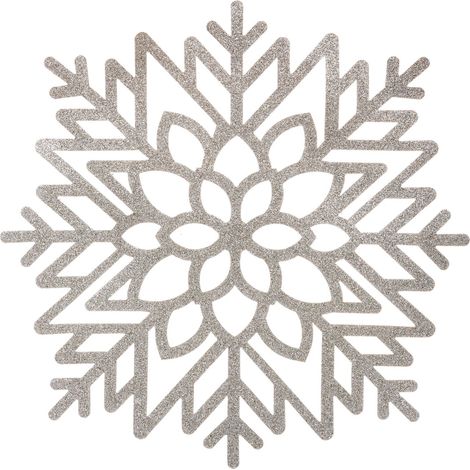 Lot de 6 sets de table de Noël flocon