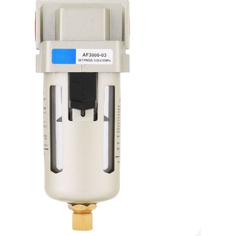filtre à eau et à humidité en ligne AF3000-03 G3/8'' pour compresseur d'air comprimé (1/5)