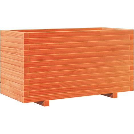 Maison Exclusive - Fioriera Giardino Marrone Cera 90x40x49,5cm Legno Massello Pino