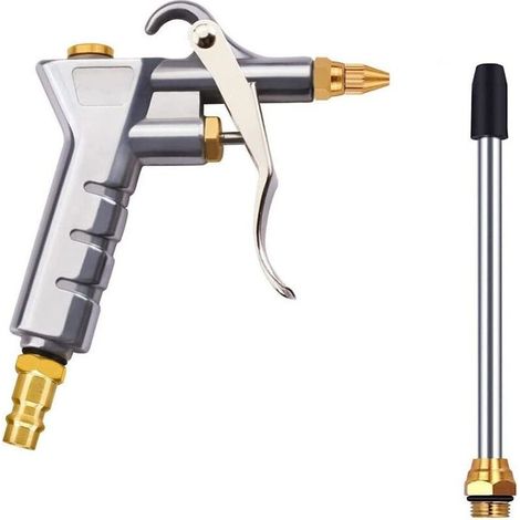 Pistolet à air comprimé avec accessoires de compresseur d'air 1/4" NPT et 1/4" - Connecteur haute pression (1/5)