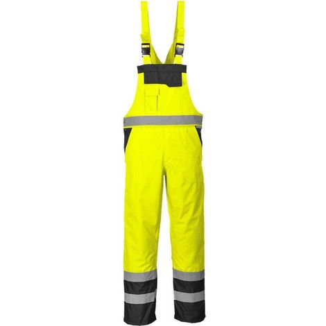 Cotte Contrast Non-doublée Couleur : Jaune/noir Taille S - Portwest (1/2)