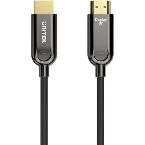 Câble optique HDMI 2.1 AOC Unitek C11085GY01-30M (1/2)
