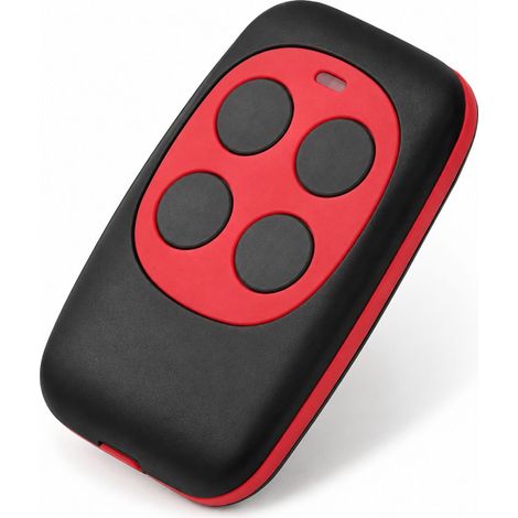 Télécommande Universelle 433MHz Clonage RF pour Portail et Garage ABS 60x36mm avec Pile Inclue Disponible en Vert Bleu Rouge Jaune (1/5)
