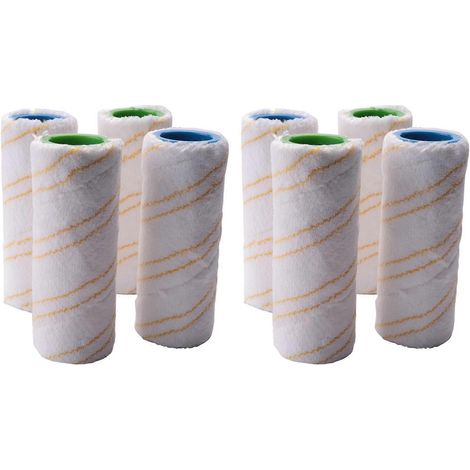 Lot de 8 rouleaux de rechange jaunes pour nettoyeur de sols électrique Kärcher FC5, FC7, FC3 et FC3D (réf. 2.055-006.0). (1/5)