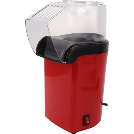 Mini machine à pop-corn sans huile, pour une cuisine saine à l'air chaud, idéale pour les fêtes à la maison (prise européenne 230 V). (1/5)