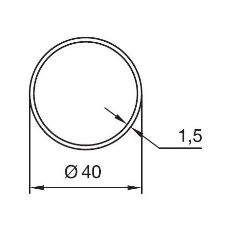 ERA S Adaptation rond 40x1.5, roue + couronne NICE