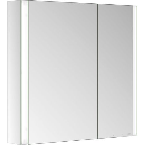 KEUCO SOMARIS Spiegelschrank Wandvorbau 2-türig, asymetrisch, mit (1/5)