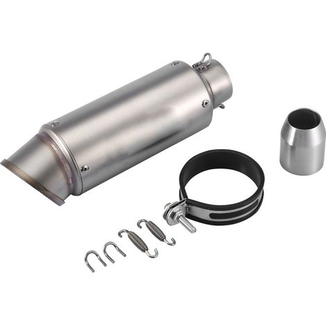 GARRYFIZH Tuyau d'échappement arrière universel oblique de 51 mm pour moto (3)