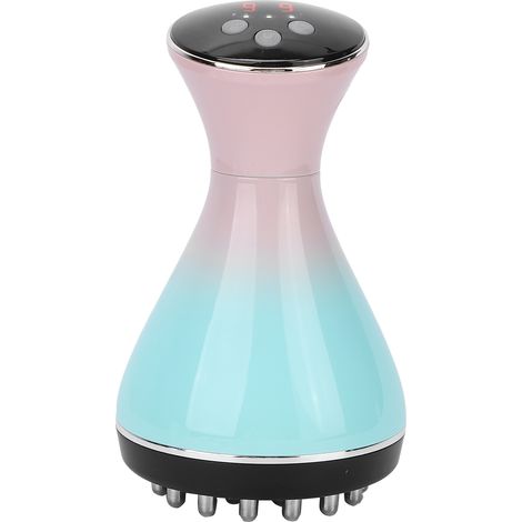 Brosse électrique chauffante pour méridiens, usage domestique, massage par acupuncture, masseur anti-cellulite (1/5)