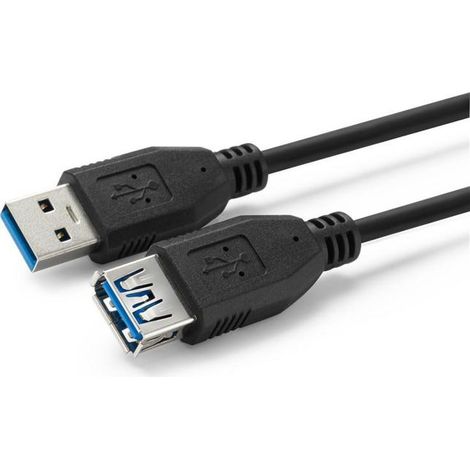 Cable de extensión MicroConnect USB 3.0 de 2 m (1/2)