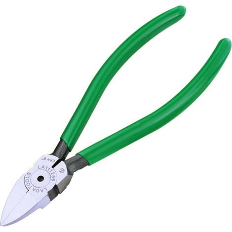 DOLASO CR-V Kunststoffzange, 15,2 cm, Schmuck-Elektro-Kabelschneider mit Feder, Seitenschere, Handwerkzeuge, Metall-Kabelschneider-Zange, Elektriker-Werkzeug (1 Stück) (1/3)