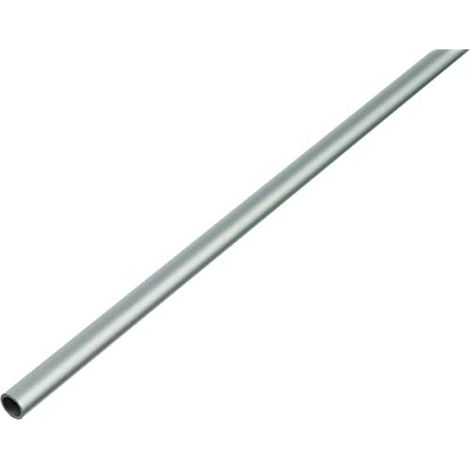 PROFILO TUBOLARE D.20X1000MM ALLUMINIO ANODIZZATO (1/5)