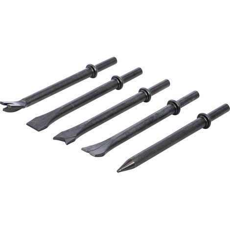 JSSEVN - Chisel set for demolition hammer  5 pieces (1/4)