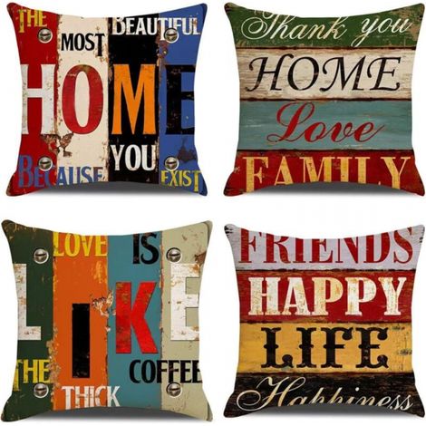 Funda de cojín decorativa de 45x45 cm, ideal para decorar sofás, juegos de fundas de cojín, sofás de jardín, sillas y otros artículos decorativos. (1/5)