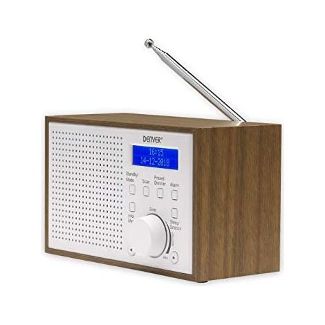 Radio FM/DAB+ Madera/Blanco (1/5)
