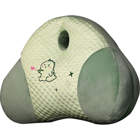 Coussin de soutien lombaire d'été, coussin de siège, coussin de soutien lombaire de bureau pour les longues périodes en position assise, coussin lombaire de voiture, appui-tête de canapé de salon, dos (1/5)