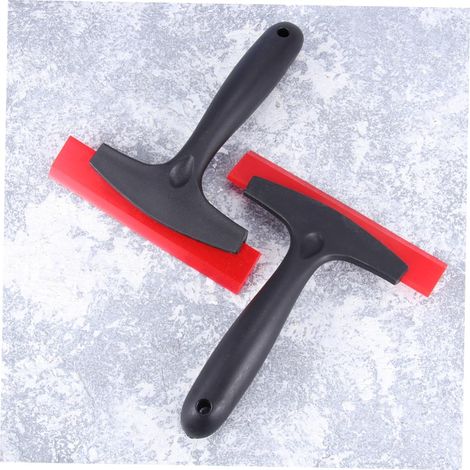 Outil de déneigement deux en un, pelle à neige, grattoir à neige, dureté élevée, résistance élevée à l'usure, lisse sans endommager le film de peinture, peut enlever la neige en toute sécurité (pack d (1/5)
