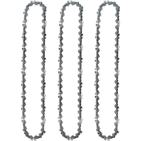 3 Kettensägenketten. 20-Zoll-Forstsäge. benzinbetriebene Kettensäge. 325er Winkelkettensäge. 76 Glieder. 38 Messer (1/3)