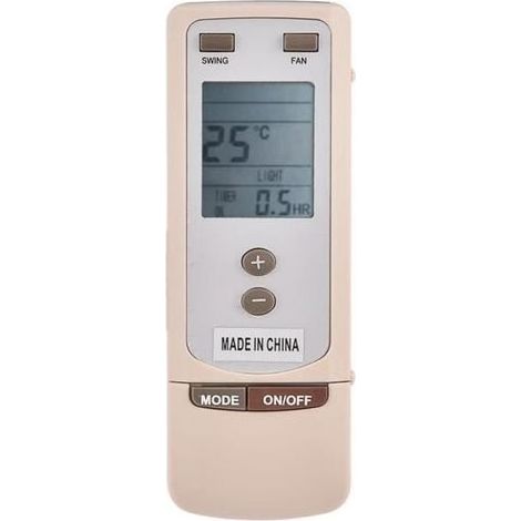 (Blanc)Télécommande de Climatiseur pour GREE Y512 Y502 -Timesquare (1/4)