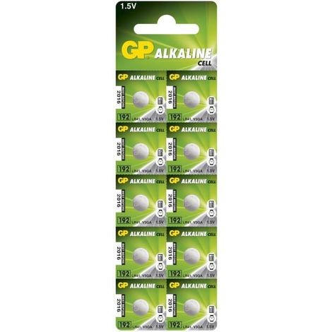 GP Batteries GP Alkaline-Knopfzelle LR41, 17168